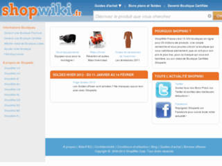 Détails : ShopWiki 