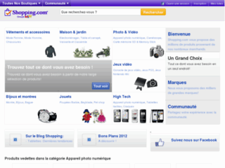 Détails : Shopping.com - Comparateur de prix