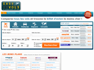 Easyvols - Comparez les prix des billets d'avion