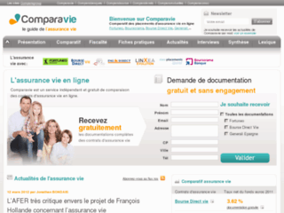 Comparavie: comparateur de l'assurance vie