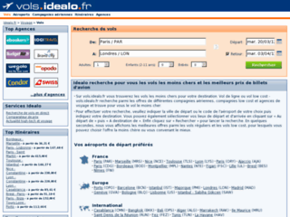 Détails : idealo, le comparateur de vols