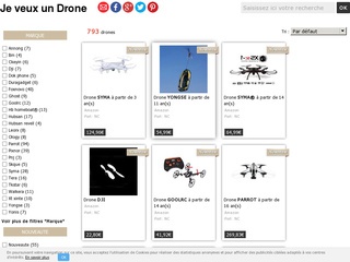 Détails : Je veux un drone